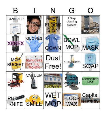 HOUSEKEEPING WEEK Bingo Card