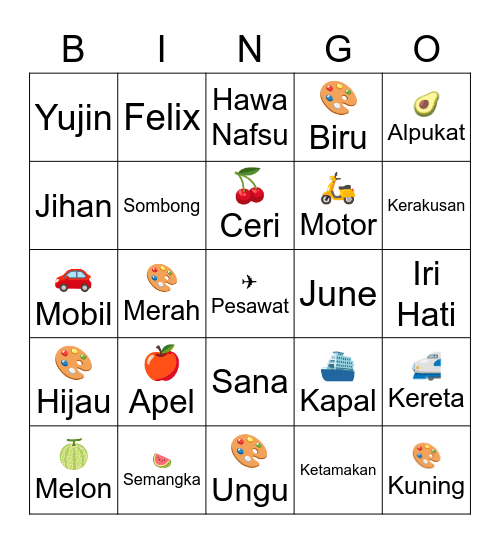 Jaehyun정 Bingo Card