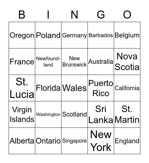 BEULAH Bingo Card