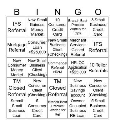 NELA HOLIDAY BINGO BAKER  Bingo Card
