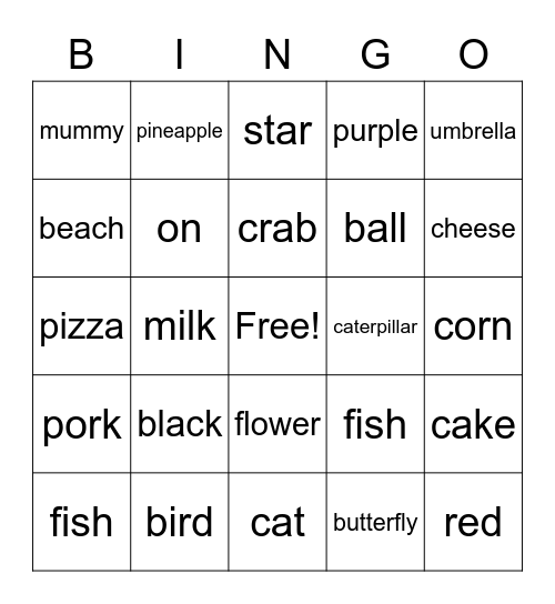 K2.4 Bingo Card