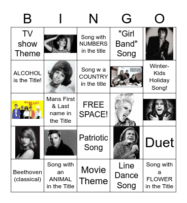 CC1 Challenge Round! Bingo Card