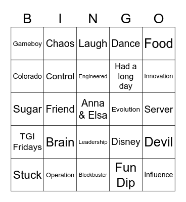 SMPS Colorado Member Appreciation Bingo Card