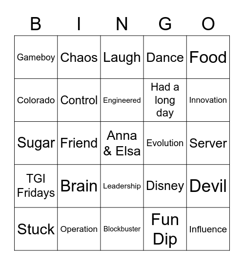 SMPS Colorado Member Appreciation Bingo Card