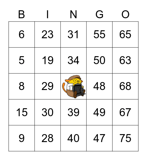WordCamp Rochester Bingo Card