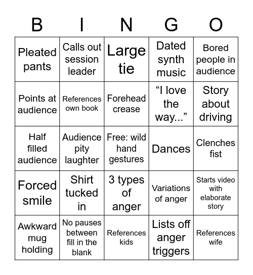 Chip-o Bingo Card