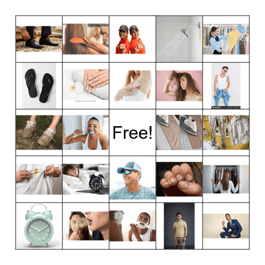 Dressing Professional Bingo Card