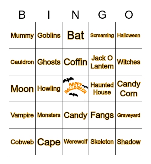 BBBS Bingo Card