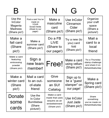 Dandyspandy’s Rising Stars - October 2020 Bingo Card