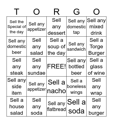 Torge's Server Bingo Card