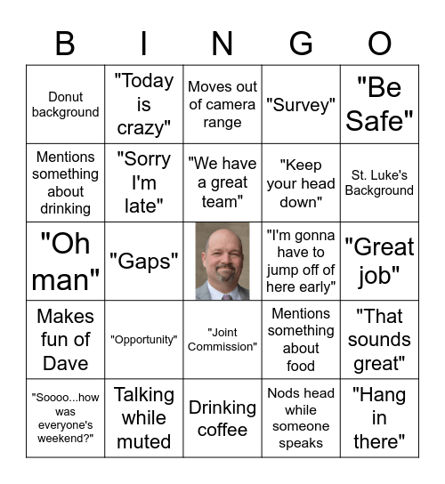 Abbey Bingo Card