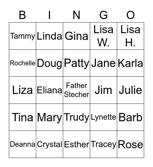 SH Christmas Bingo Card