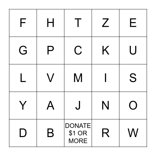 The Bicycle Escape Cranksgiving Bingo Card