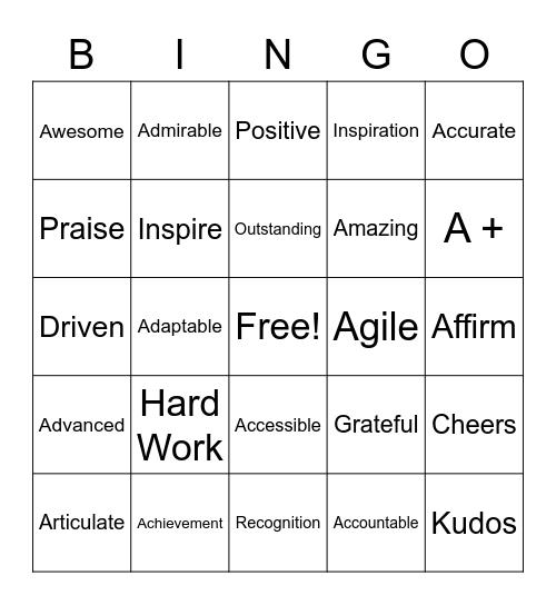 Customer Service Week Bingo! Bingo Card