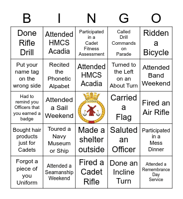 280 RCSCC Zaandam - Have You Ever Bingo Card