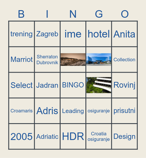 Maistra Bingo Card