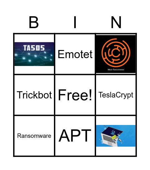 MB Bingo Card