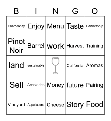 Jackson Family Bingo! Bingo Card