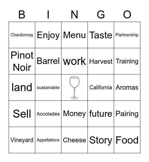 Jackson Family Bingo! Bingo Card