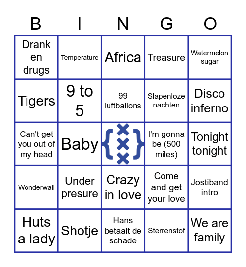 VIA BINGO Card