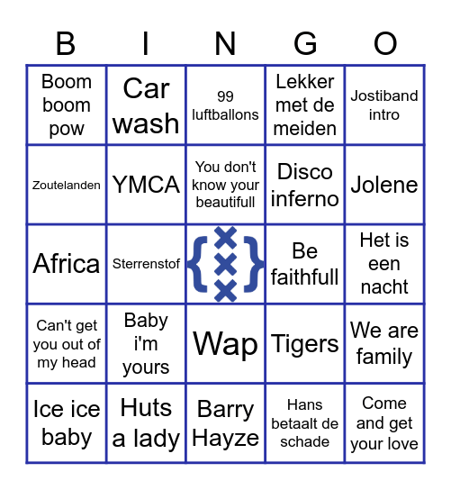 VIA BINGO Card