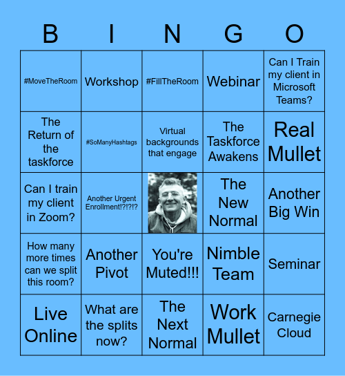Digital Coffee Hour Bingo Card