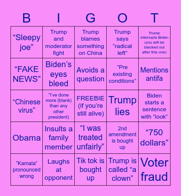 Fat vs fit old man v2 Bingo Card
