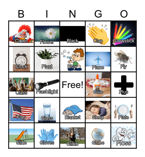 L-Blend Bingo Card