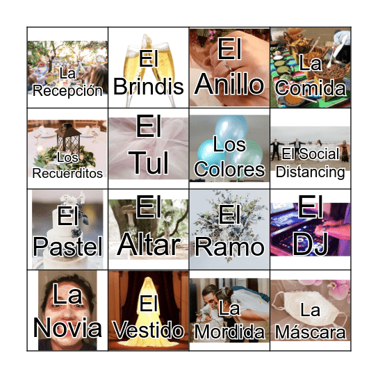 Lotería de Selene Bingo Card