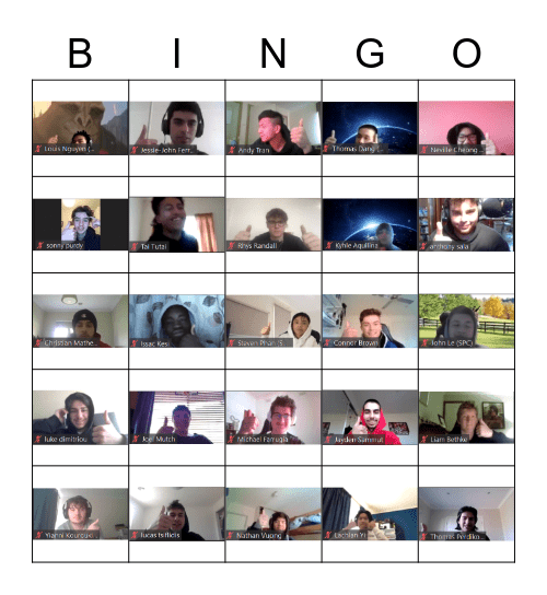 Psychology Bingo Card