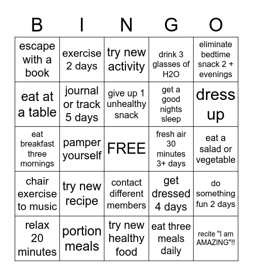 LET'S DO THIS!! Bingo Card