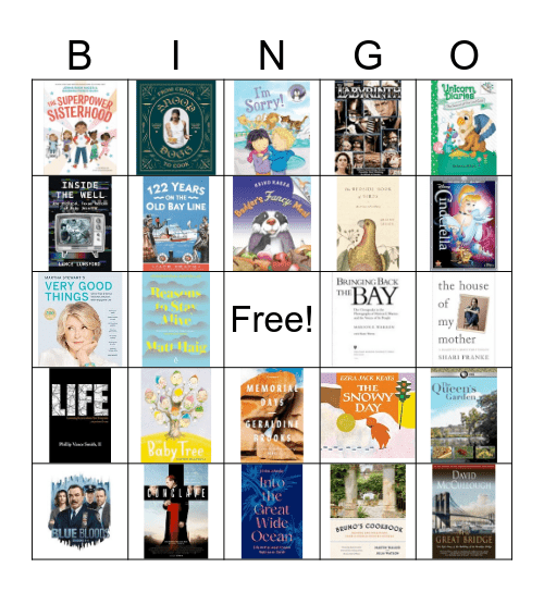 What's New @ LCL Bingo Card