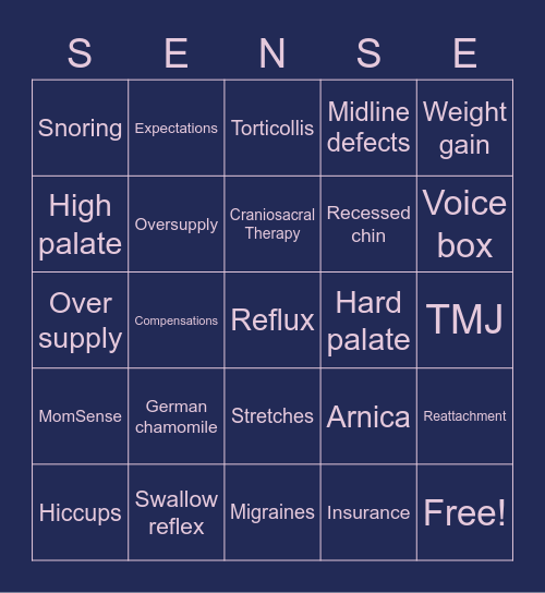 MomSense....get to know us and it makes... Bingo Card