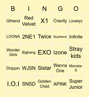 SHINZOU WO SASAGEYO Bingo Card