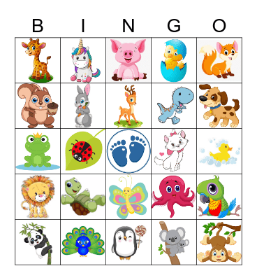 BABY BINGO Card