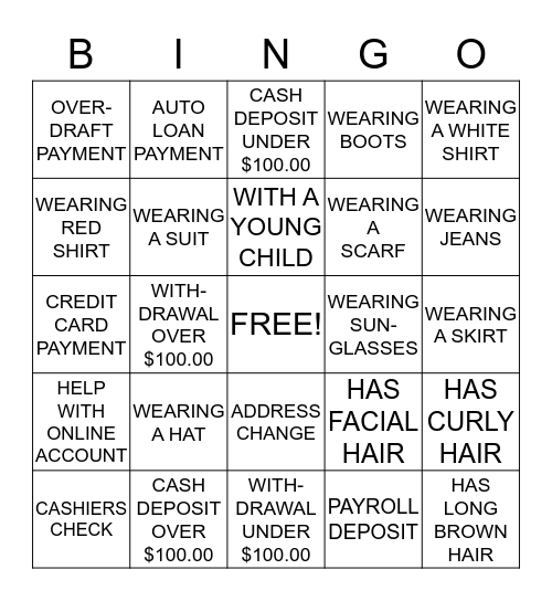MEMBER GRATITUDE Bingo Card