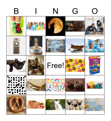 National Holidays Bingo Card