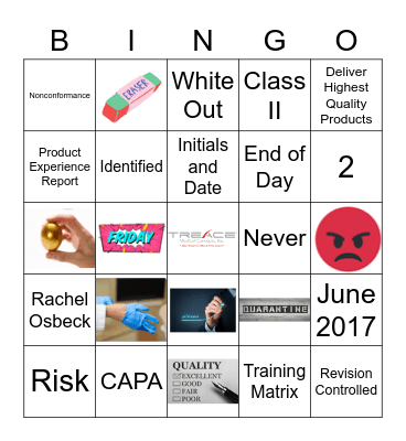 CELEBRATE WORLD QUALITY DAY Bingo Card