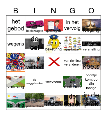 Taal Actief Blok 1 Bingo Card