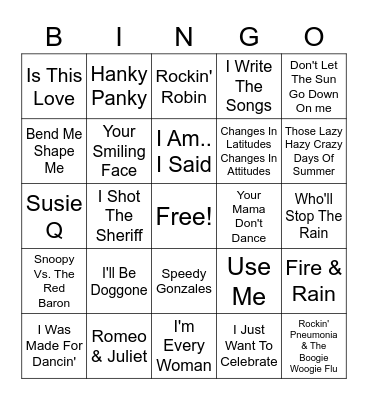 Super Round $5 Per Card Bingo Card