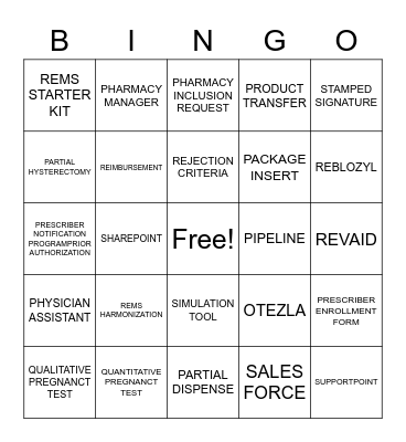 Customer Service Week 2020 Bingo Card