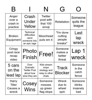 CORE BINGO Card