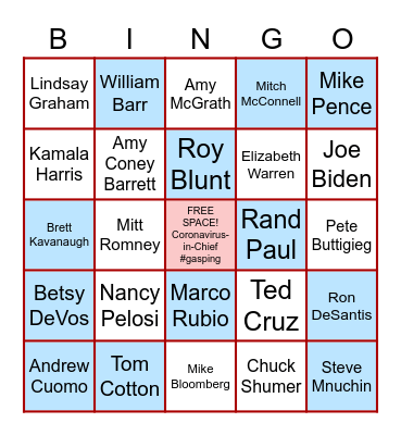 Who's Next? 👀 Bingo Card