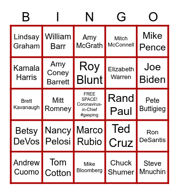Who's Next? 👀 Bingo Card
