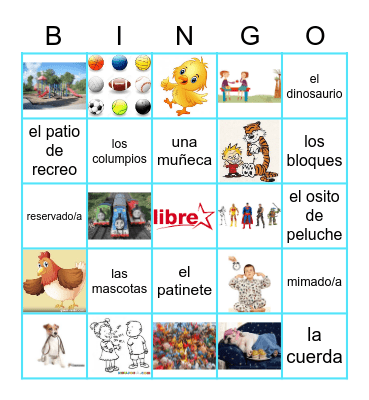 La Niñez - Periódo 1 Bingo Card