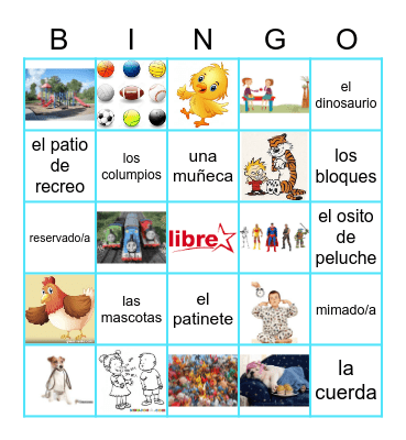 La Niñez - Period 2 Bingo Card