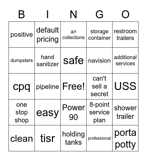 USS Bingo Card