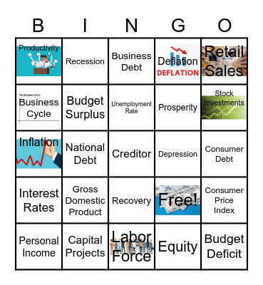 Principles of Bus. and Mark. Chapter 2 Bingo Card