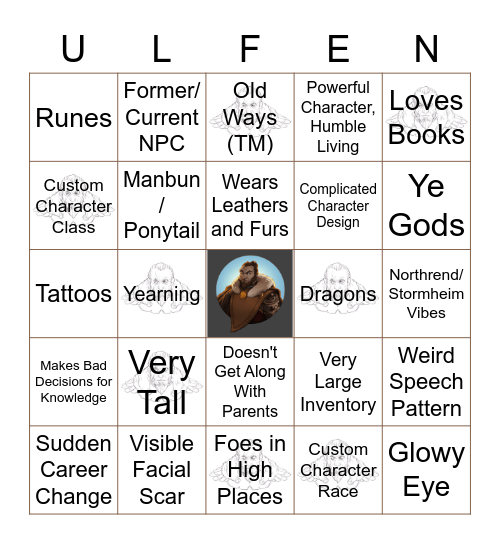 Ulfen Bingo Card