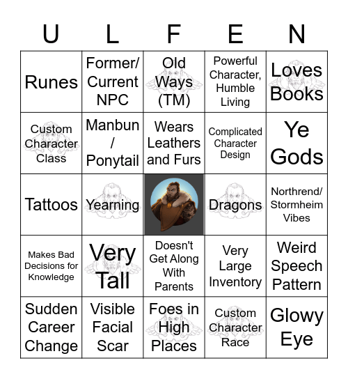 Ulfen Bingo Card